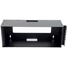 3U Rack Mount Wall Bracket With Hinged Rack Rail 150mm / 5.9" Deep Preview image