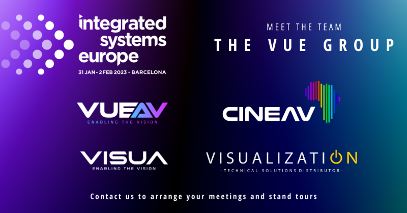  - Blog article Meet with The VUE Group at ISE 2023